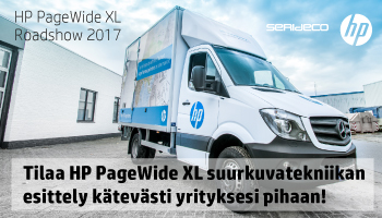 Tulossa Suomeen: HP PageWide XL Roadshow