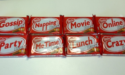Nestlé lanseeraa 72 erilaista KitKat-suklaata