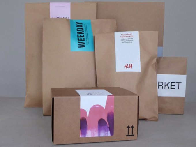 H&M testaa paperipakkauksia verkkokaupassa