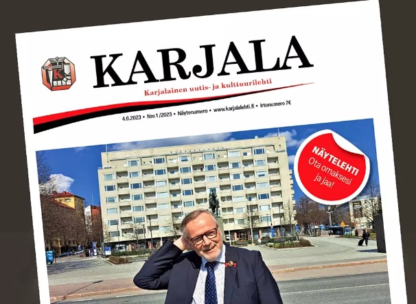 Karjala-lehti ilmestyi jälleen konkurssin jälkeen