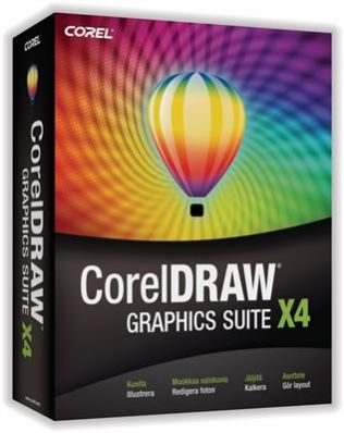 CorelDRAW® Graphics Suite X4 nyt myös suomeksi
